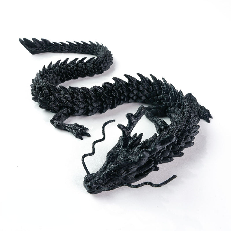 3D Printed Dragon black