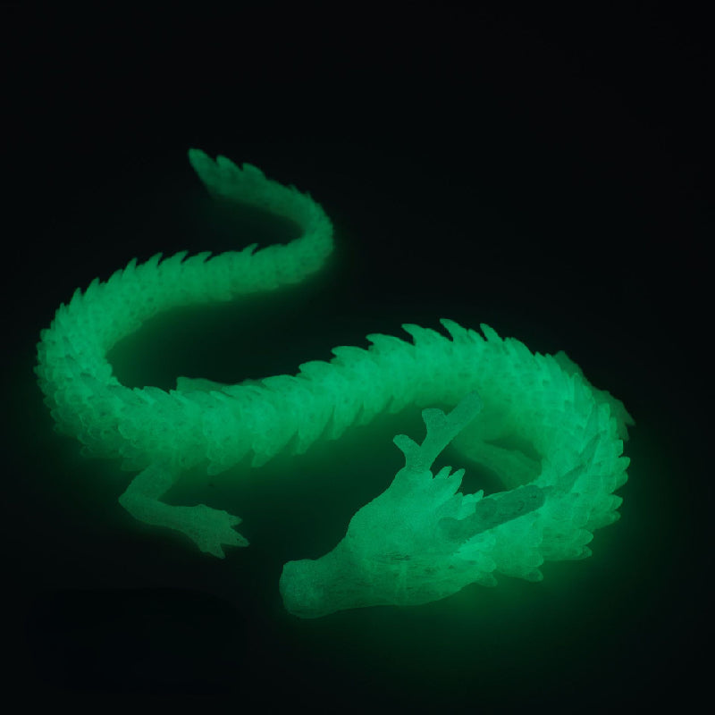 3D Printed Dragon  glow