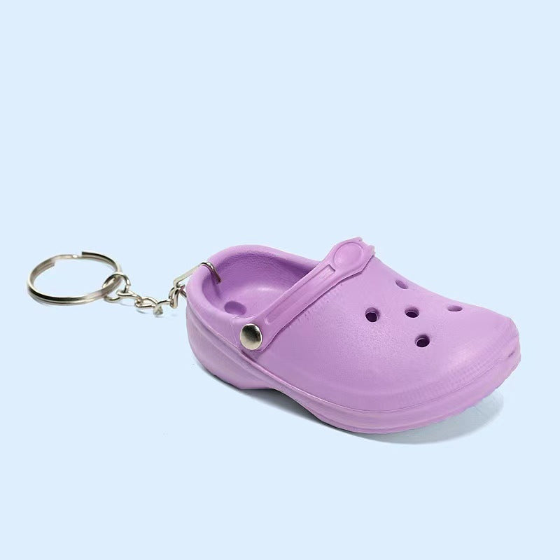 Croc Keyring - Lilac