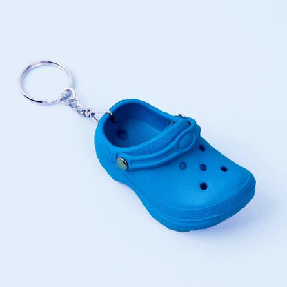 Croc Keyring - Dark Blue