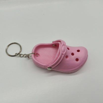 Croc Keyring - Pink