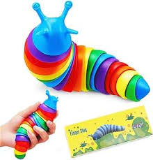 Flexible Fidget Sensory Slug Toy